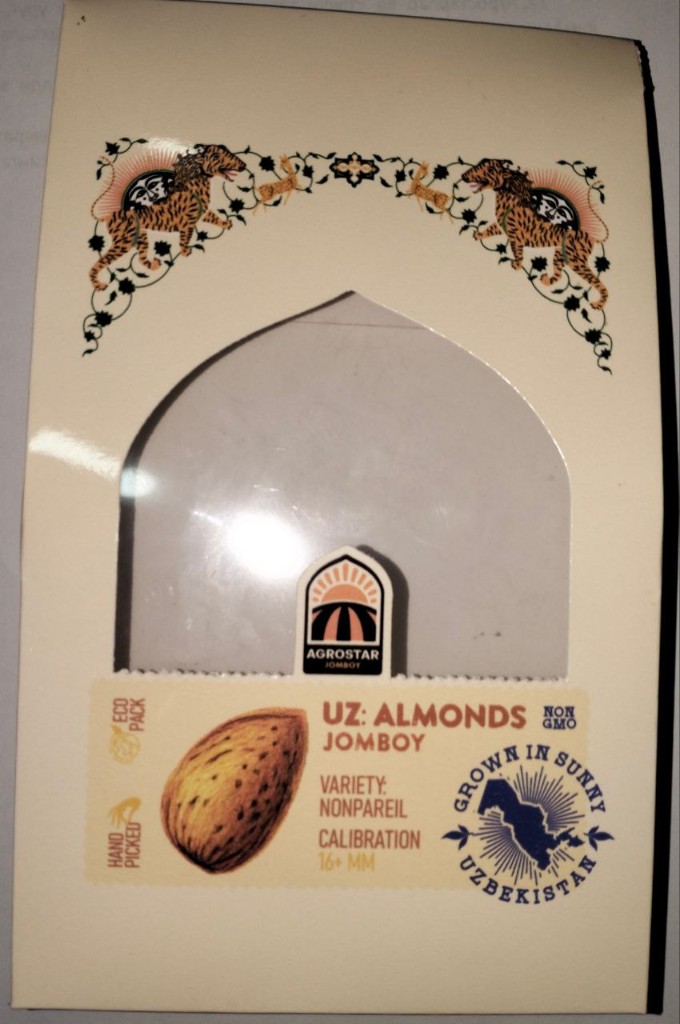 Ёнғоқ, бодом, писта ва бошқа қуритилган меваларни қадоқлашга кўмаклашиш хизмати